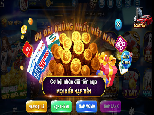 Nổ hũ bom24h hỗ trợ nhiều hình thức thanh toán khác nhau