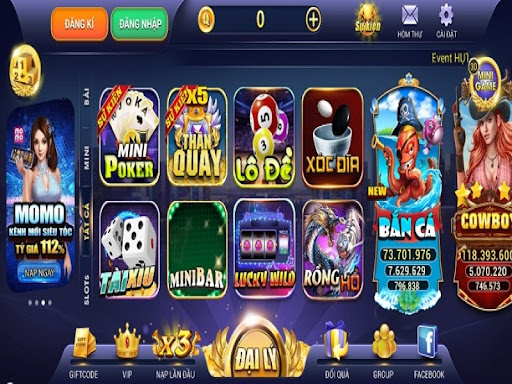 Thần Quay có một kho game khủng cùng nhiều tựa game mới mẻ, ấn tượng