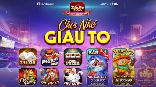 Nhà cái Zindo có đủ các thể loại game online