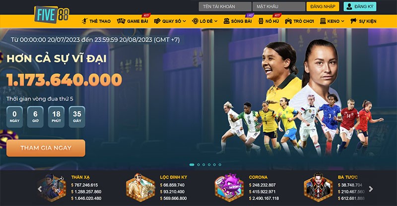 Bật mí những điều mới lạ, thú vị chỉ có tại nhà cái bóng đá FIVE88