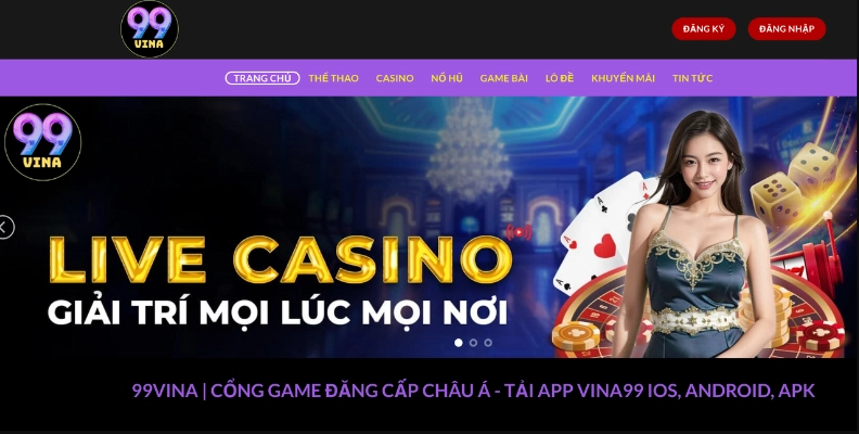 99Vina – Game đánh bài đổi thưởng trực tuyến đông thành viên
